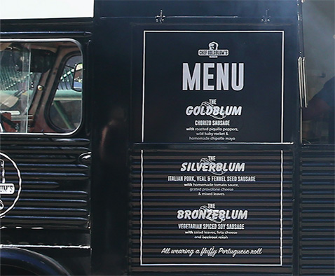 creating your food truck menu