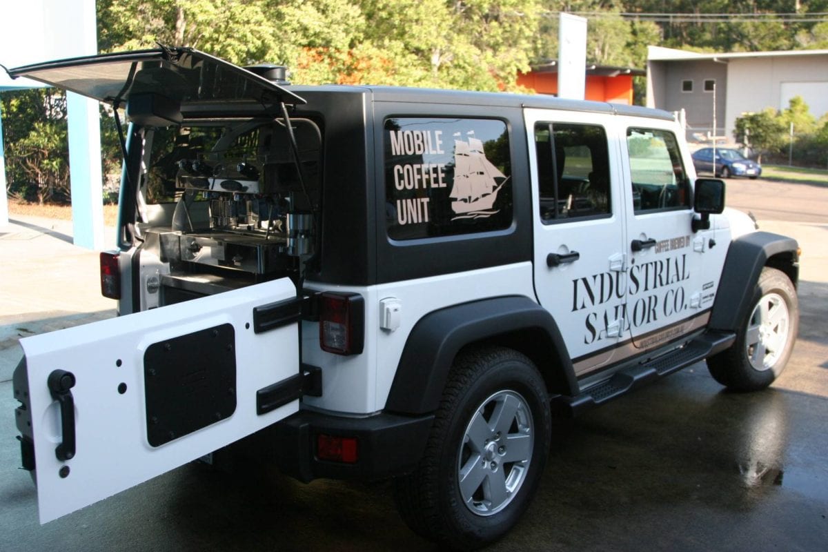 Bella Manufacturing Industrial Sailor Co Coffee Van