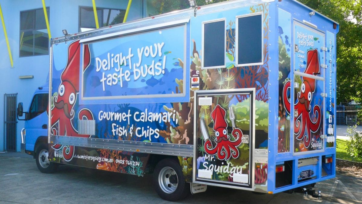 Bella Manufacturing Mr Squidgy Food Truck