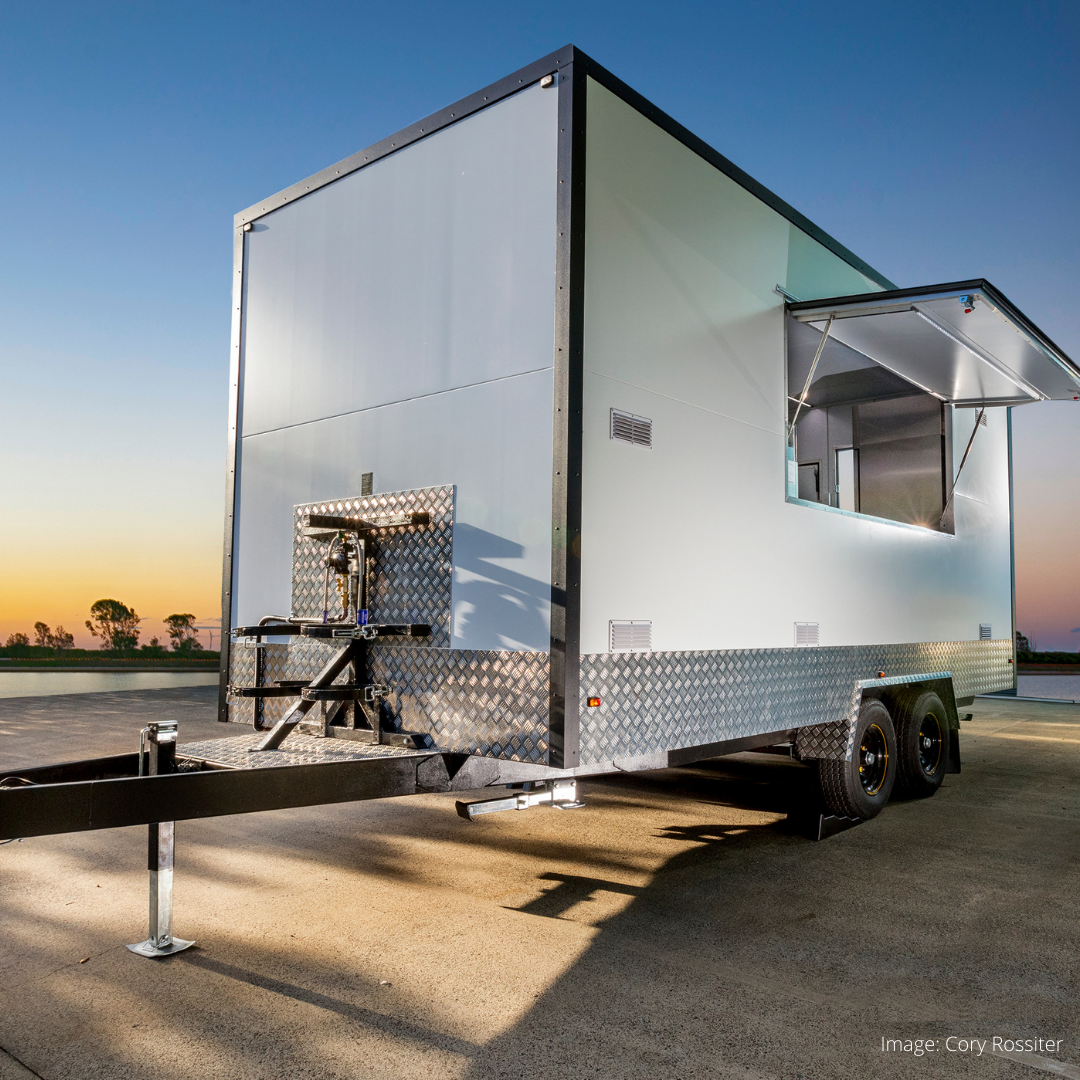 The Acai Corner Food Trailer unwrapped