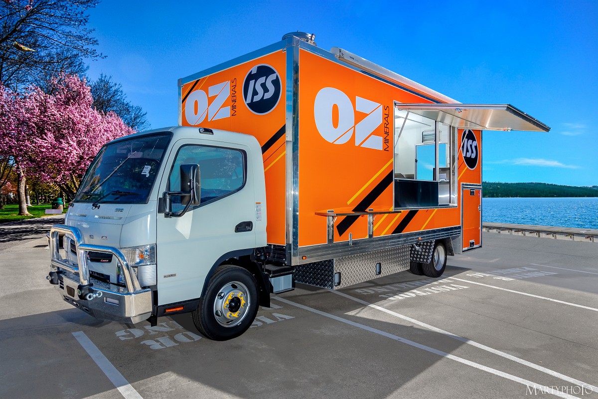 ISS Oz Minerals food truck