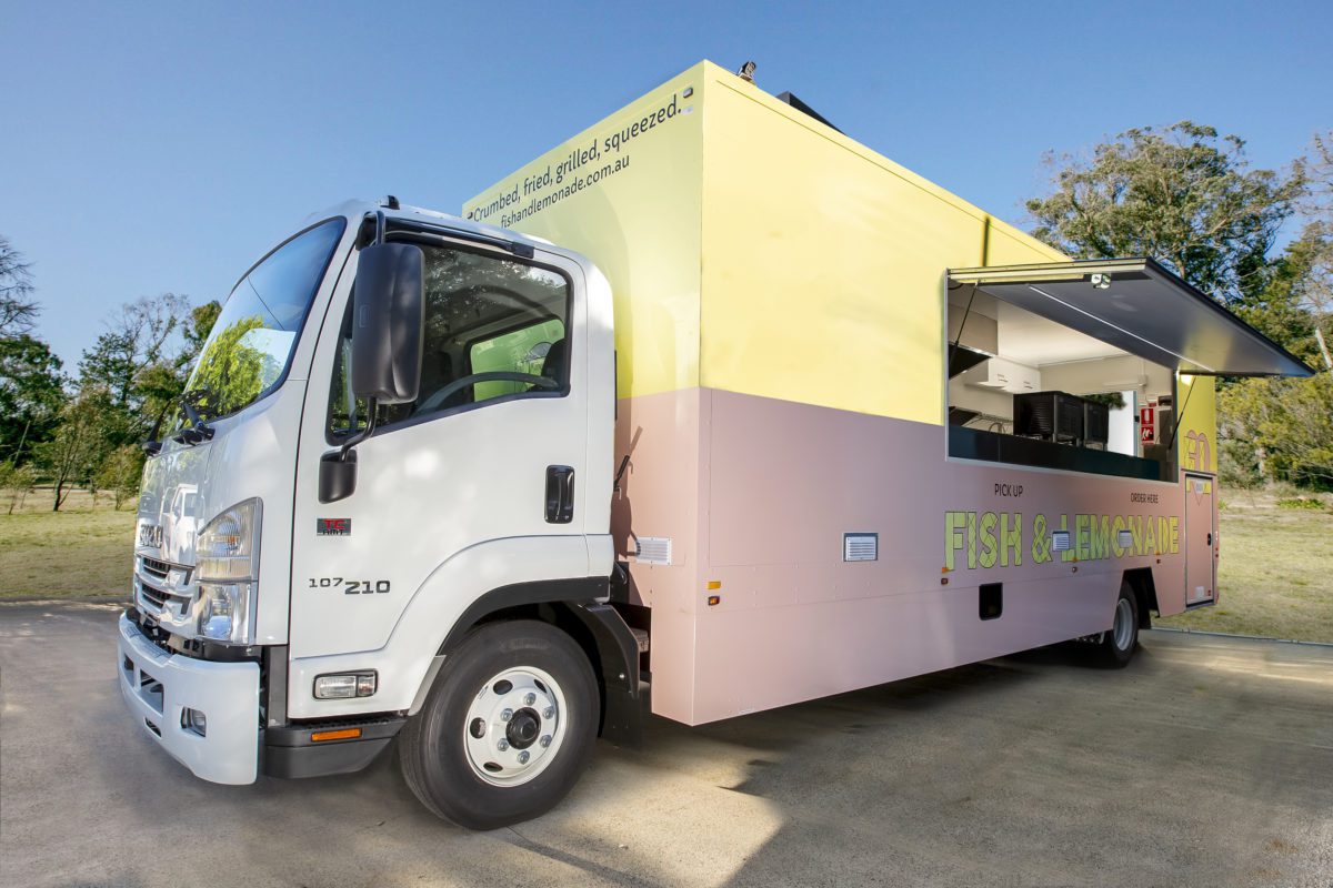 Composite Fish Lemonade Truck